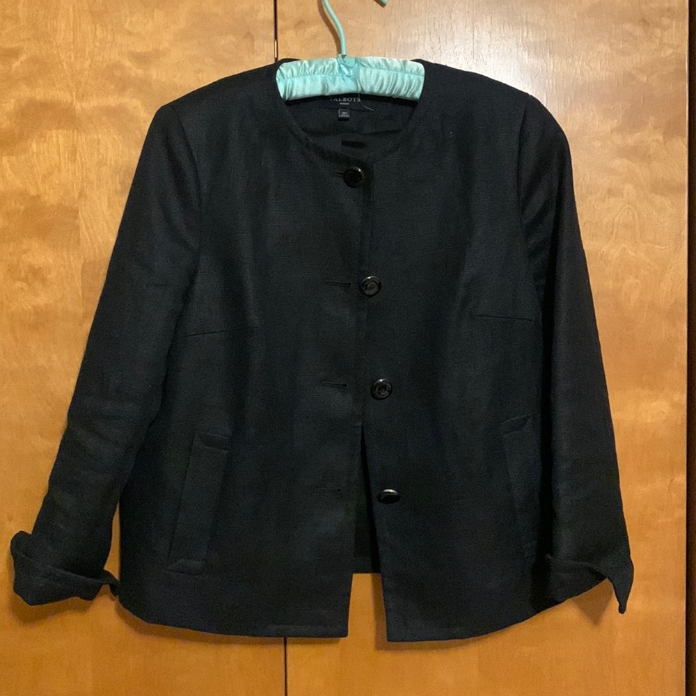 Talbots Black Jacket - image 1